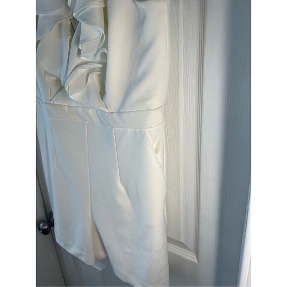 Bardot White Ruffle Romper Size‎ 10 - Picture 4 of 12